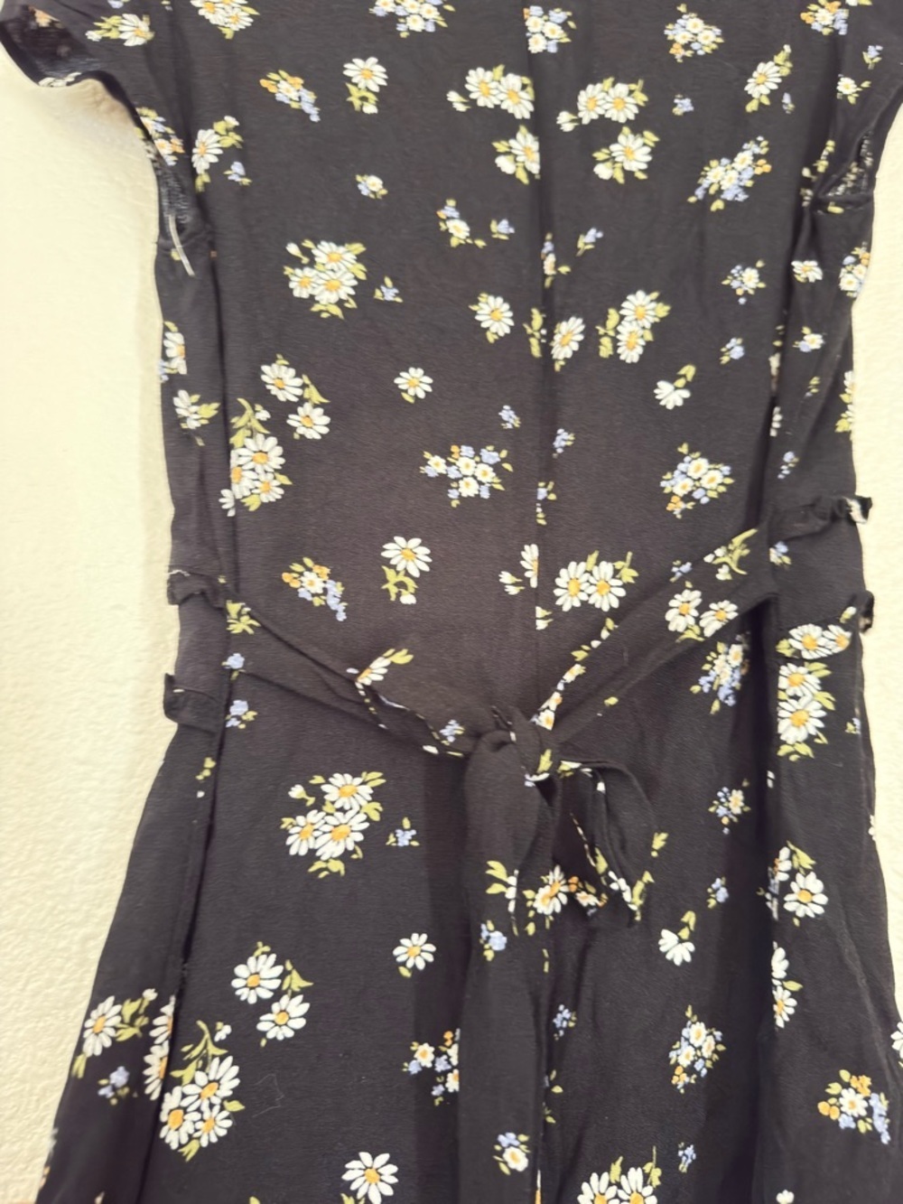 Reformation Janine mini dress daisy print black - Picture 16 of 16